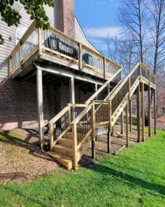 Our Work | Custom Deck and Stairs Design | Deck Creations Virginia Portfolio