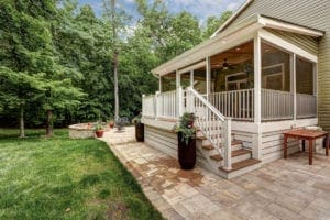 Screened-In Porch and Patio in Virginia