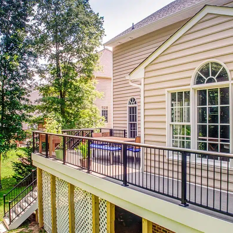 Custom Deck Design by Deck Creations.