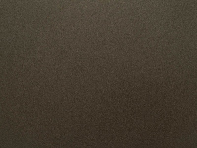 Bronze powder-coat finish swatch — cabinetry finish available from Deck Creations.