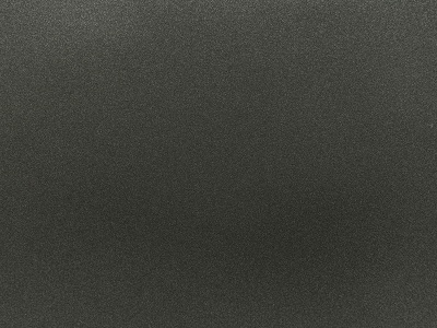 Charcoal powder-coat finish swatch — cabinetry finish available from Deck Creations.
