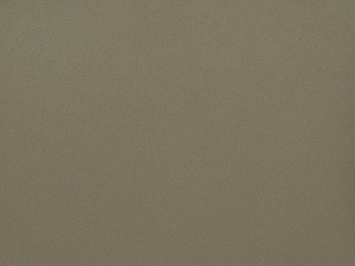 Concrete powder-coat finish swatch — cabinetry finish available from Deck Creations.
