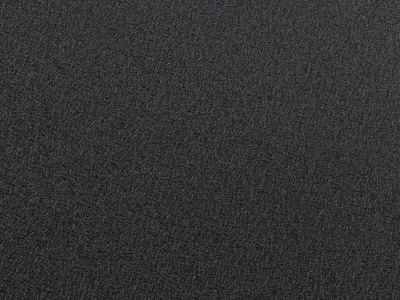 Graphite powder-coat finish swatch — cabinetry finish available from Deck Creations.
